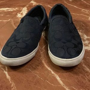 Beautiful Black Coach Sneakers
